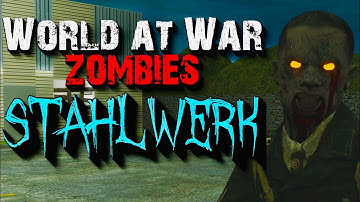 World at War Custom Zombies: Stahlwerk with Ending! DROWNING POOL!!!