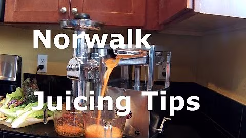 How to juice with the Norwalk Juicer