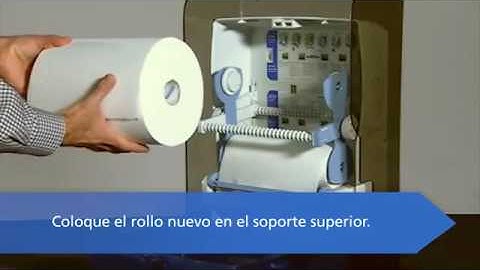 enMotion Classic- stub roll Instructions in Spanish