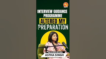 Topper Talk with UPSC CSE 2024 AIR 61 Aastha Singh | How IGP help Rankers