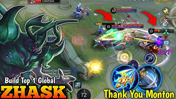 FINALLY THANK YOU MONTON GIVEING ME FOR ZHASK BEST BUILD IN 2025 !! ZHASK BEST BUILD AND EMBLEM