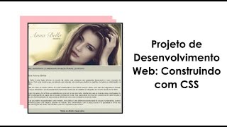 Criando Anna Bella: Um Time-Lapse do Desenvolvimento em HTML e CSS