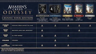 Assassin's Creed Odyssey: Different Editions!