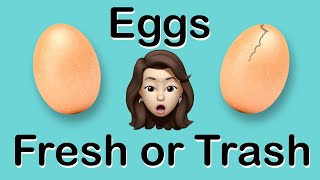 GOOD EGG OR BAD EGG? How to Tell if Eggs are Fresh GOOD EGG OR BAD EGG? How to Tell if Eggs are Fresh