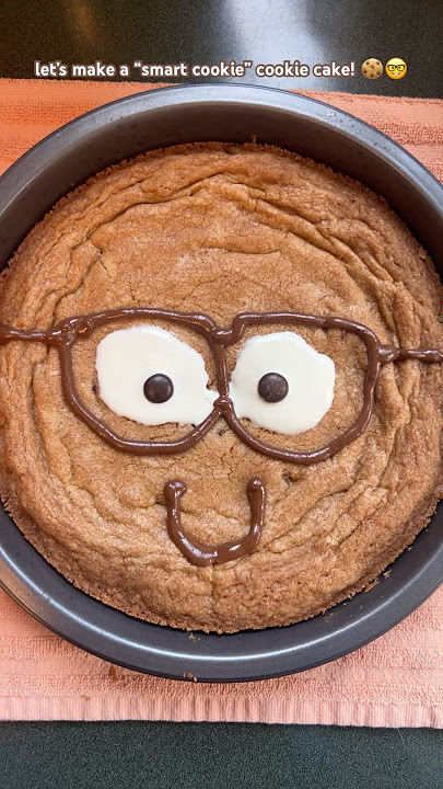 “Smart cookie” cake!🍪🤓 #like #recipe #baking #subscribe #food #viral #share #shorts #fyp #ytshorts