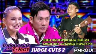 Juri Terpana Dengan Suaranya Yang Begitu Tinggi Bawakan Lagu Bunga | Indonesia's Got Talent 2023