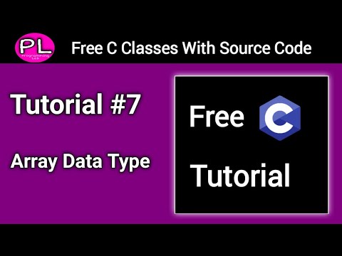 array in c programming | arrays in c | array in c language | data types ...