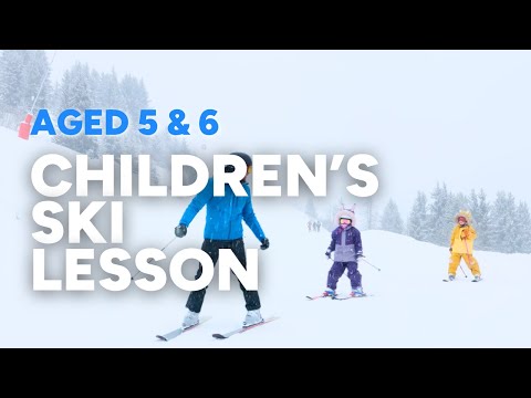 MIC'D UP KIDS SKIING HIGHLIGHT REEL! Aged 5 & 6, Poppy & Cato ski in Courchevel with Maison Sport!