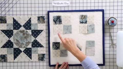 How to Sew and Press "Spinning" Seams on a Four-Patch Quilt Block by Edyta Sitar -- Fat Quarter Shop