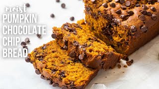 Pumpkin Chocolate Chip Bread | The Recipe Rebel