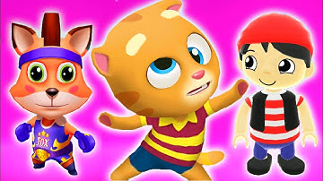 Talking Tom Gold Run, Tag with Ryan, Cat Runner Decorate Home, New Update Gameplay Android,IOS