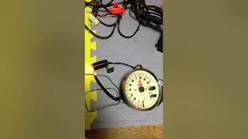 Aftermarket aircore tachometer test in x-sim with arduino controller