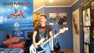 Iron Maiden - The Clairvoyant Bass Cover