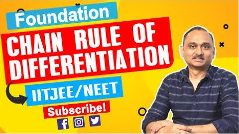 Foundation - Chain Rule of Differentiation | Class 7 - 10 | Devendra Chandrakar Sir