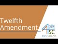 Understanding the 12th Amendment