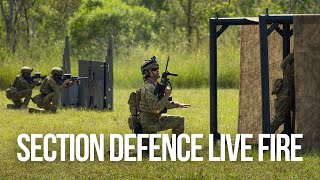 ADF | 3rd Combat Service Support Battalion Section Defence Live Fire