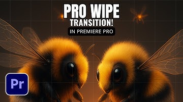 Create a Smooth Wipe Transition in Premiere Pro (Step-by-Step!)