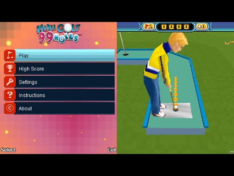 Mini Golf: 99 Holes 3D - Прохождение Java/BREW/Doja игры
