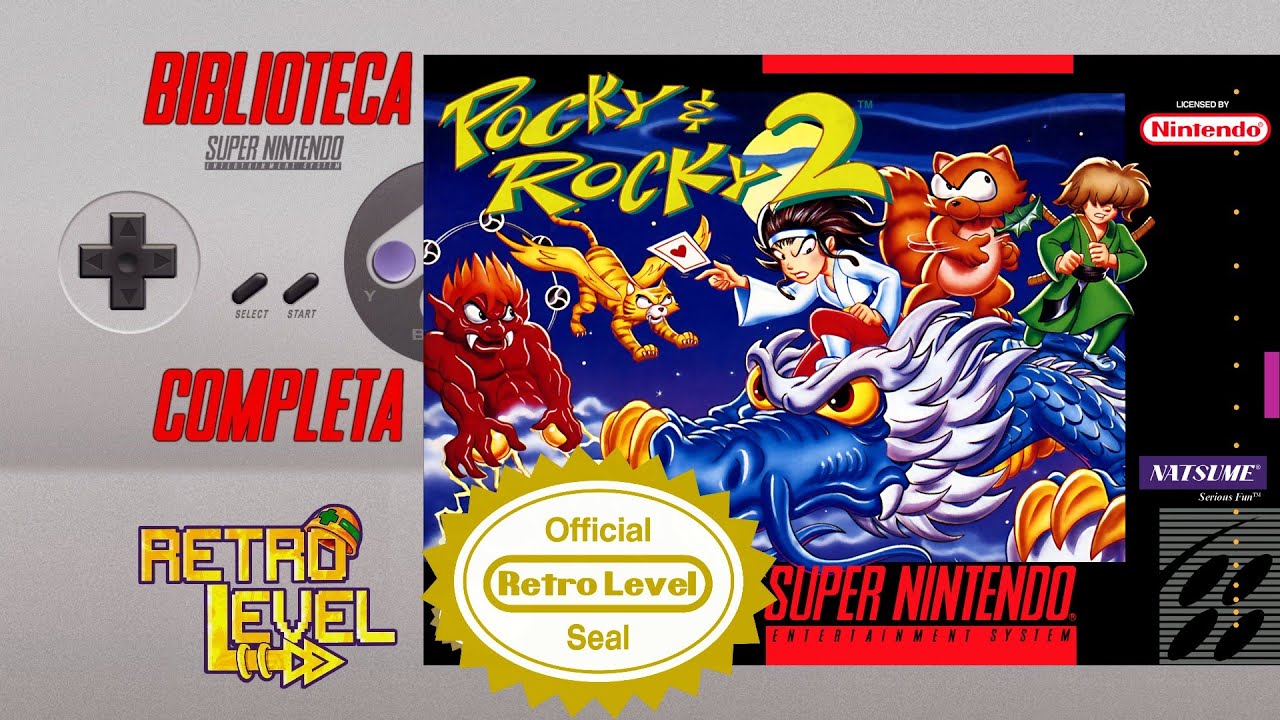 Pocky & Rocky 2 - Biblioteca COMPLETA do Super Nintendo #1037