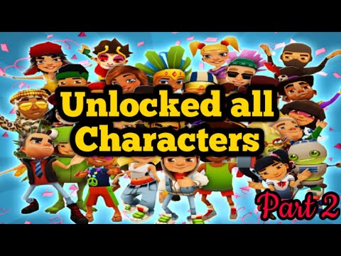 Subway Surfers Unlocking All Characters of Subway Surfers