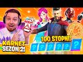 100 STOPNI KARNETU w SEZON 2 w Fortnite! (KONKURS!)