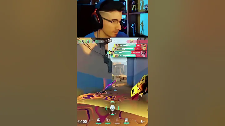 😱Top 1 Radiant Chamber 🤯| Valorant best Ace 🔥 | Radiant in action #valorant #shorts