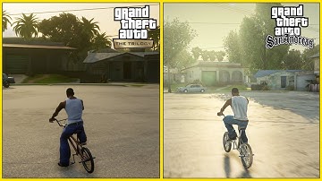 I Made GTA San Andreas Better Than Definitive Edition with just 10 MODS! Better than Rockstar?