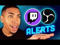 How to setup twitch alerts in obs studio super easy