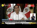 Martín Vizcarra al Congreso del Perú: "Danos a nosotros la responsabilidad y nosotros sí lo hacemos"