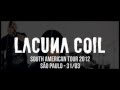 LAMB OF GOD / HATEBREED / LACUNA COIL South American Tour 2012 - São Paulo - Lacuna Coil