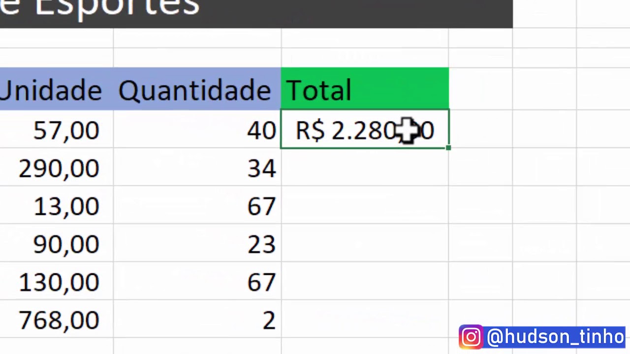 Como Fazer Planilha No Excel Facilmente Passo A Passo Youtube