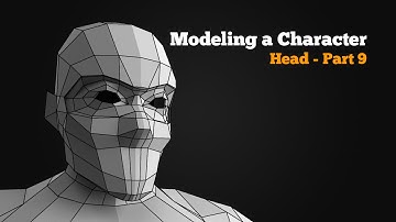 Modeling a Character in Maya - part 9 of 10