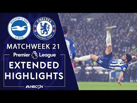 Brighton v. Chelsea | PREMIER LEAGUE HIGHLIGHTS | 1/1/20 | NBC Sports