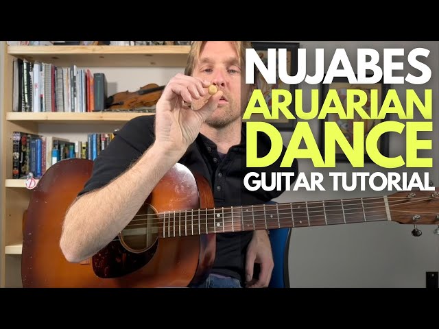 Aruarian Dance by Nujabes / The Lamp Is Low Guitar Tutorial class=