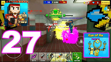 Pixel Gun 3D - Gameplay Walkthrough Part 27 - Eye of Ra Review Weapon (Android Games)