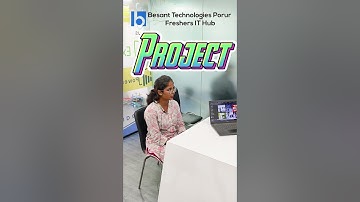 NANDHINI Got Placed as a Software Tester 4LPA | Besant Technologies porur placements 🔥