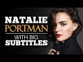 ENGLISH SPEECH | NATALIE PORTMAN: Don’t Doubt Yourself (English Subtitles)