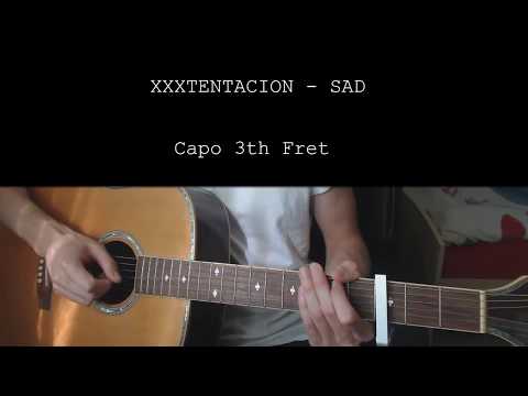 XXXTENTACION - SAD! EASY Guitar Tutorial With Chords / Lyrics