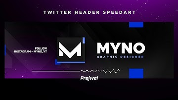 SPEEDART : Twitter Header For Myno || ps-touch