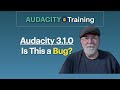Sync-Lock Tracks Unexpected Behavior in Audacity 3.1.0