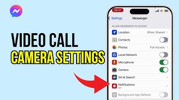 Messenger Video Call Camera Settings !