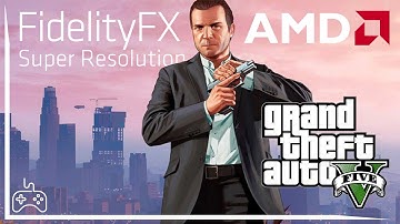GTA 5 | FSR | FidelityFX Super Resolution | RX 580