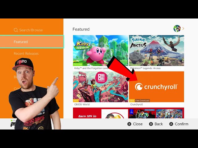 Crunchyroll Now on Nintendo Switch! 