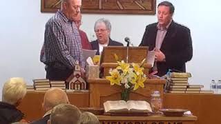 The Bethlehem Quartet singing "God Put a Rainbow in the Clouds for Me"