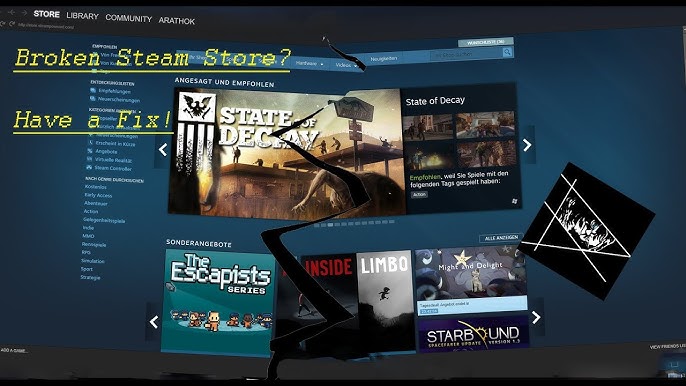 SOLVED] How to Fix Steam Store Not Loading?