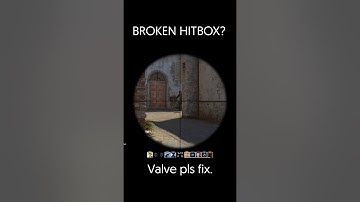 CS:GO | Broken hitbox?? #shorts