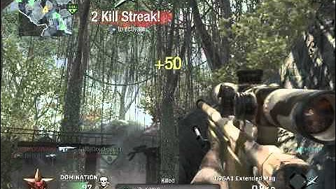 No Scope Across Jungle (Call Of Duty Black Ops)