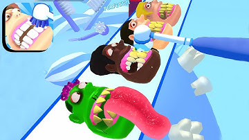 Teeth Runner - All Levels Gameplay Android,ios (Levels 19-20)