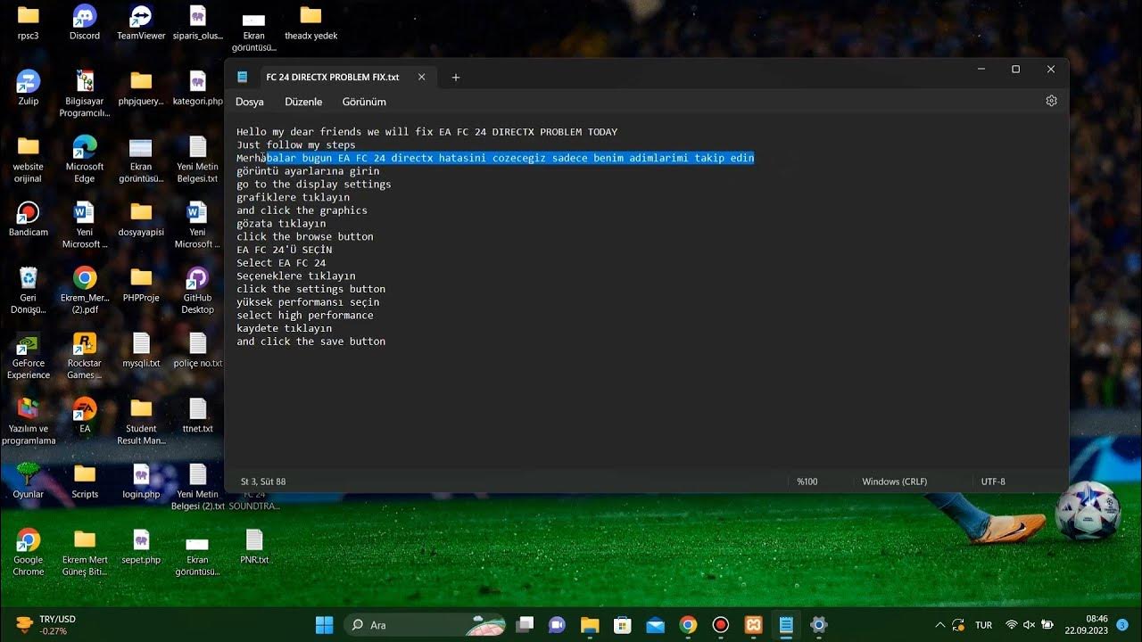 Ea fc 24 directx error fix youtube
