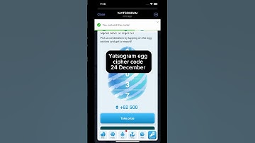 24 December egg cipher code. Egg cipher code today egg code sponsor cipher code Yaytsogarm cipher